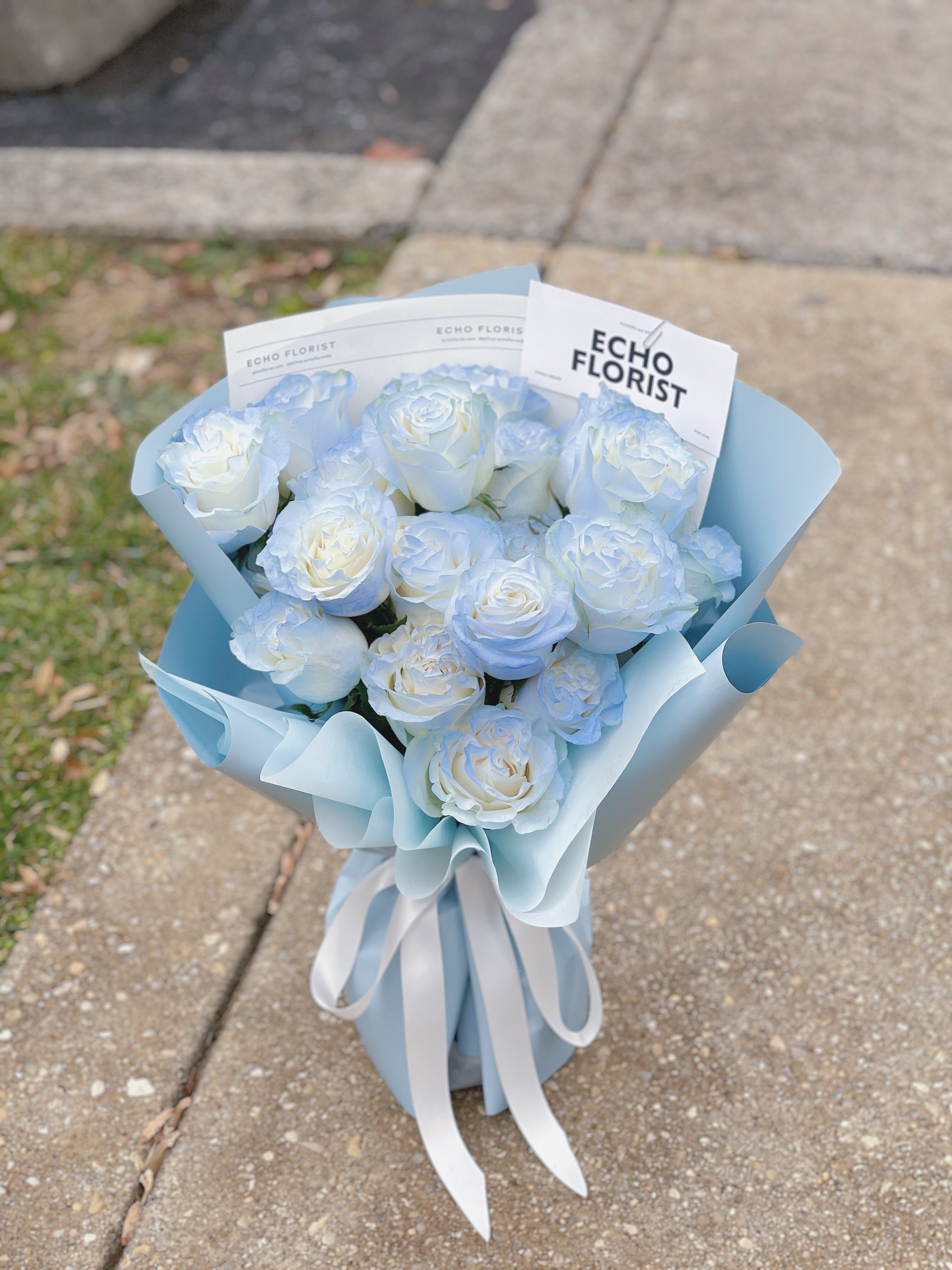 Blue offers Ice Floral